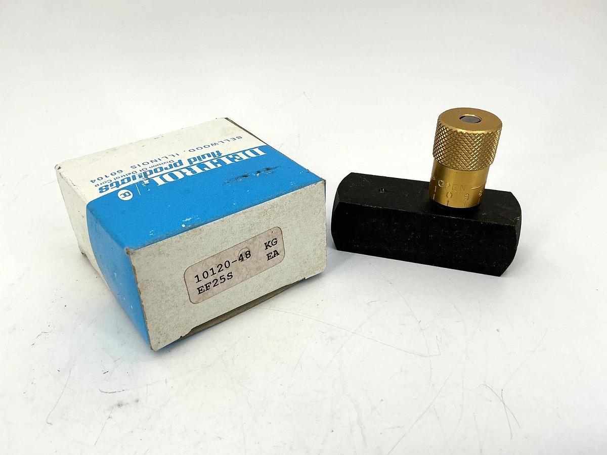 New Deltrol Fluid Products 10120-48 Flow Control Valve EF25S