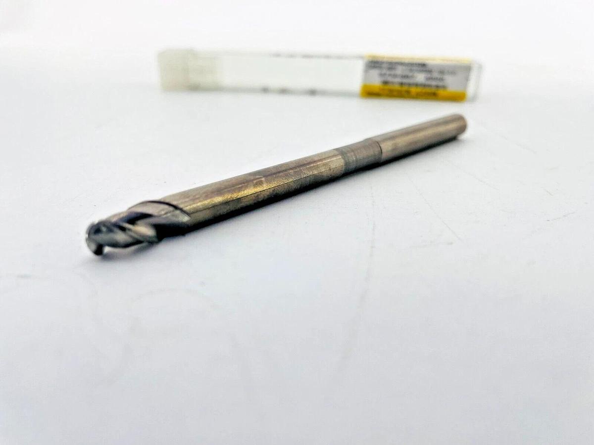 New Kennametal ABDF0250J2CQB Solid Carbide End Mill 1/4x1/4x3/8x2-1/8x4 R.03