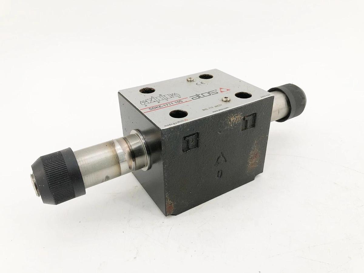 Used Atos SDKE-1711 10S Solenoid Valve - No Coils
