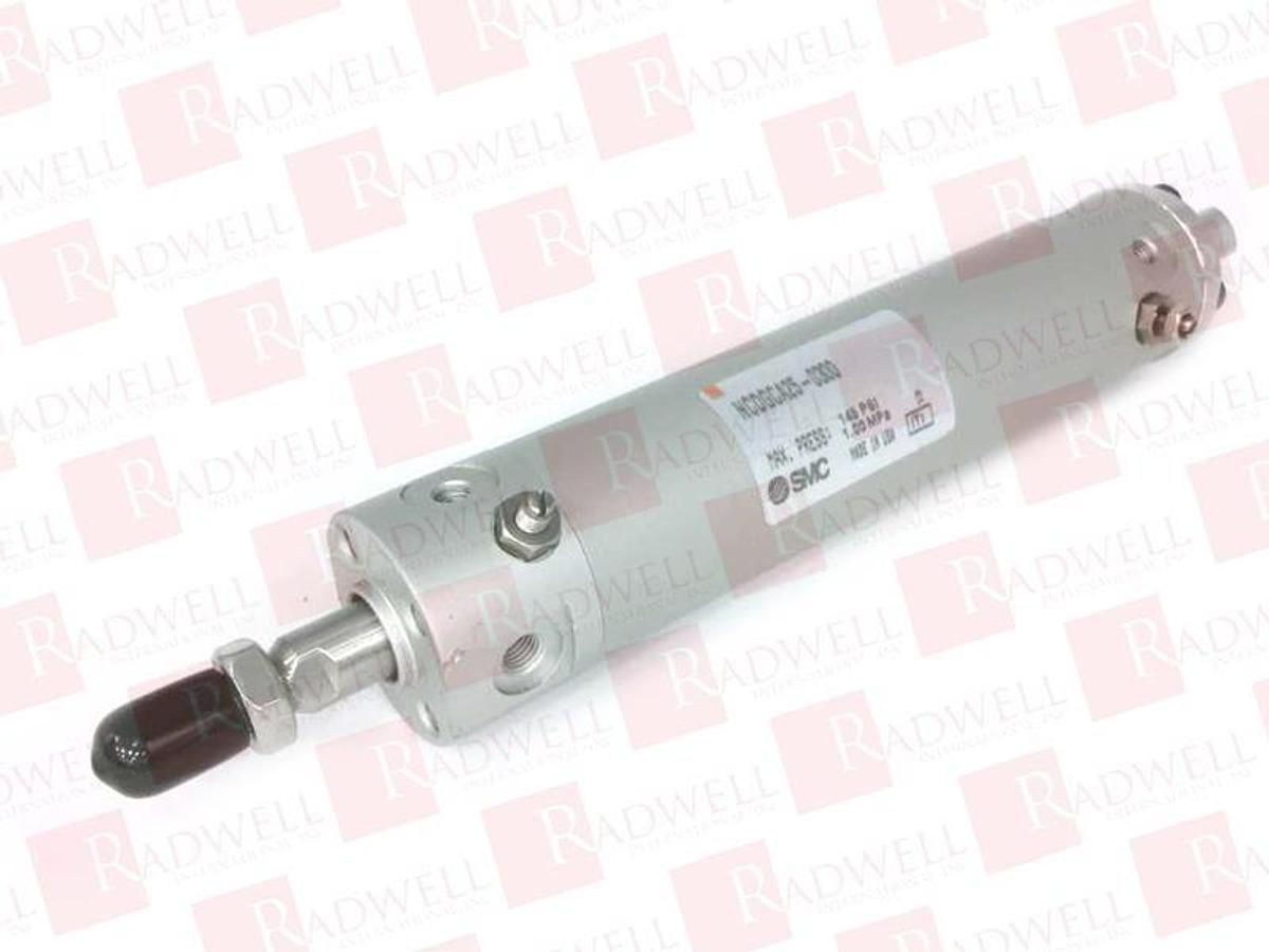 New SMC NCGCN32-0075-X06 Pneumatic Cylinder 145PSI .75" Stroke 32mm Bore