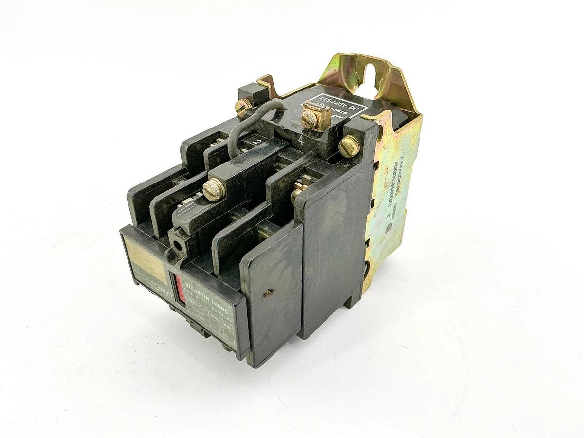 Used Allen Bradley 700DC-N400Z1 DC Relay 125VDC Coil