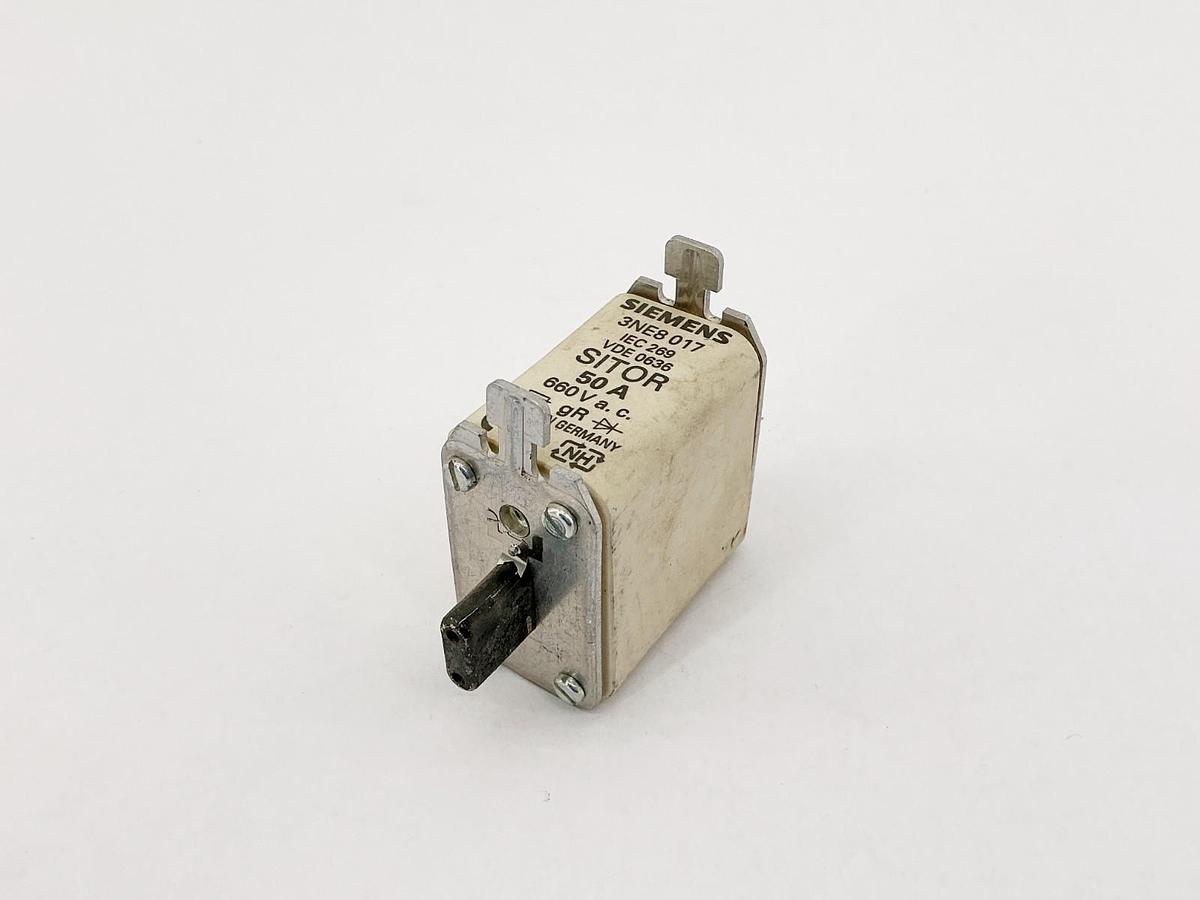 New Siemens 3NE8017 Sitor Fuse 50A 660V - No Box