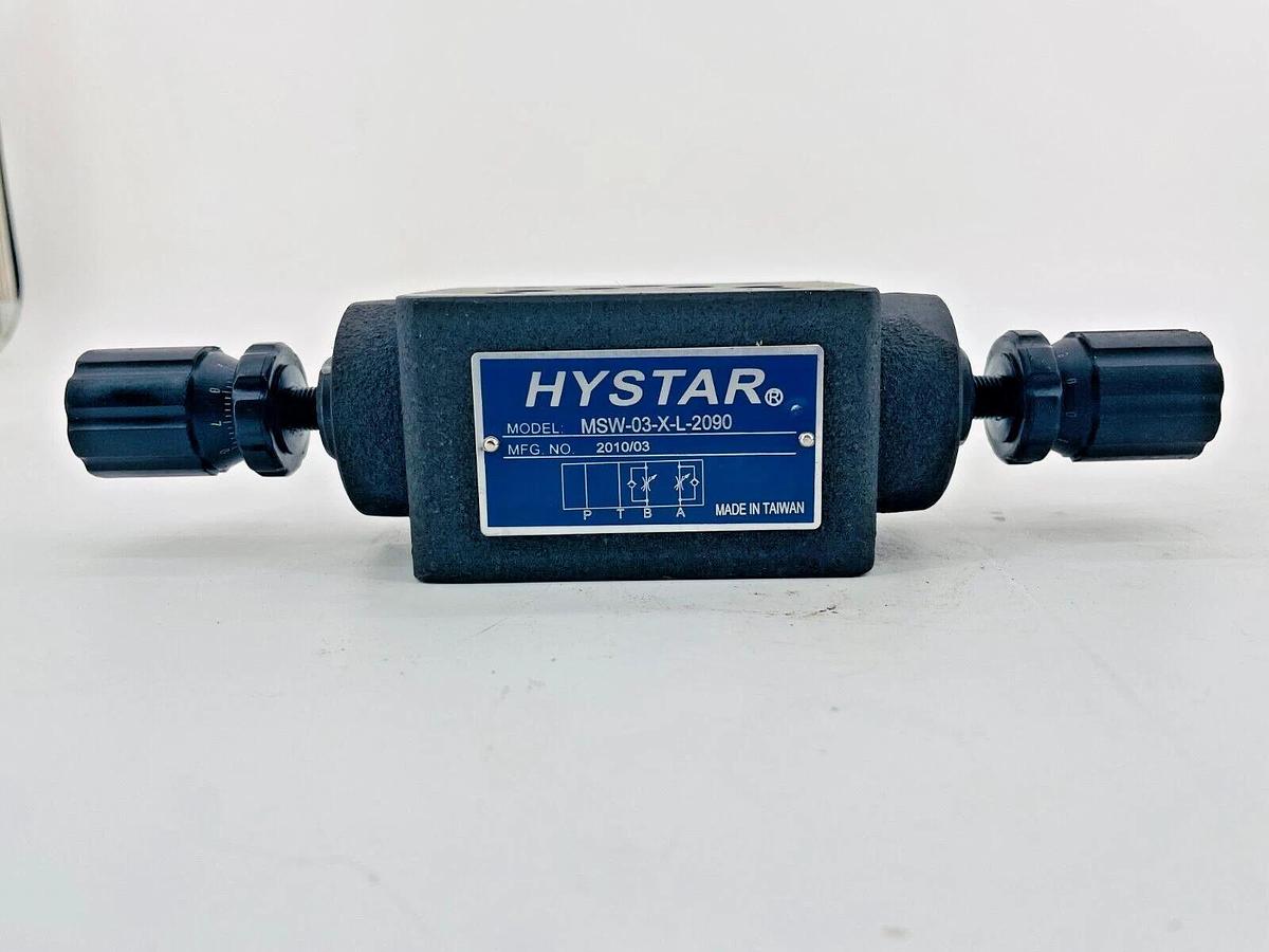 New Hystar MSW-03-X-L Throttle Check Modular Valve MSW-03-X-L-2090