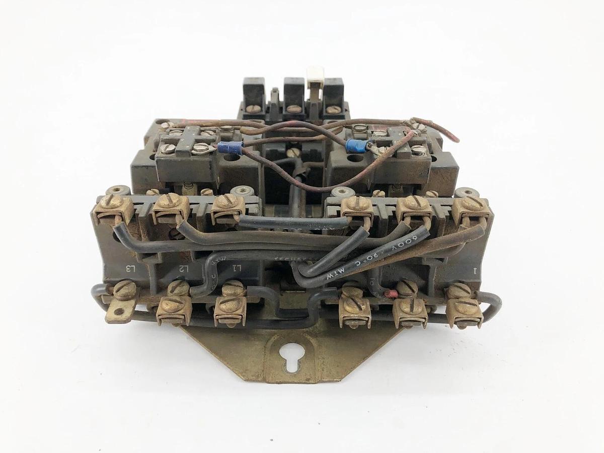 Used Allen Bradley 705BAA Ser. K Starter Assembly 71A86 Coils 120/60 110/50
