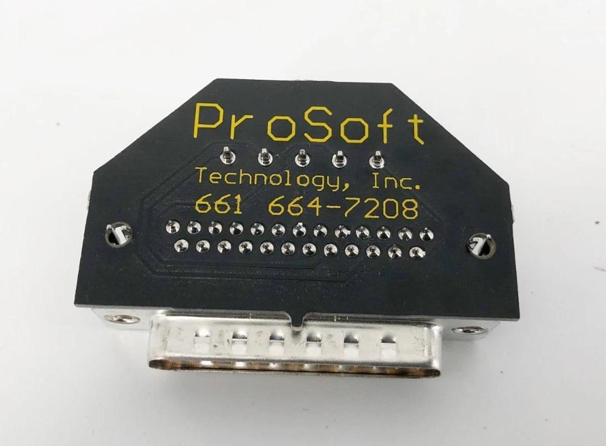 Used Lot of 2 ProSoft 1452-25M Connection Adapters Rev.1.1