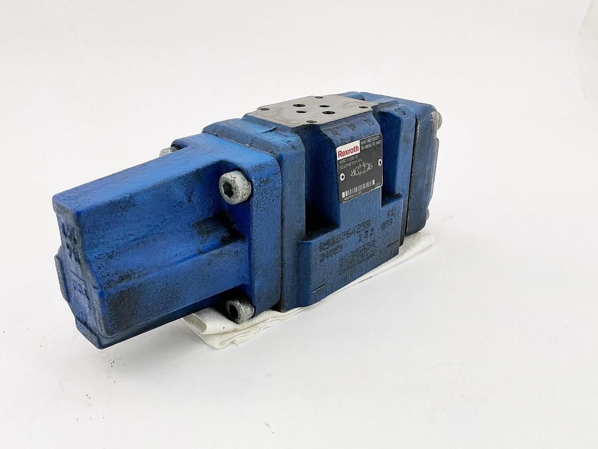 Used Rexroth 4WRZ 10 E25-72/6EG24N9ETK4/V-674 Control Valve Base R901334221