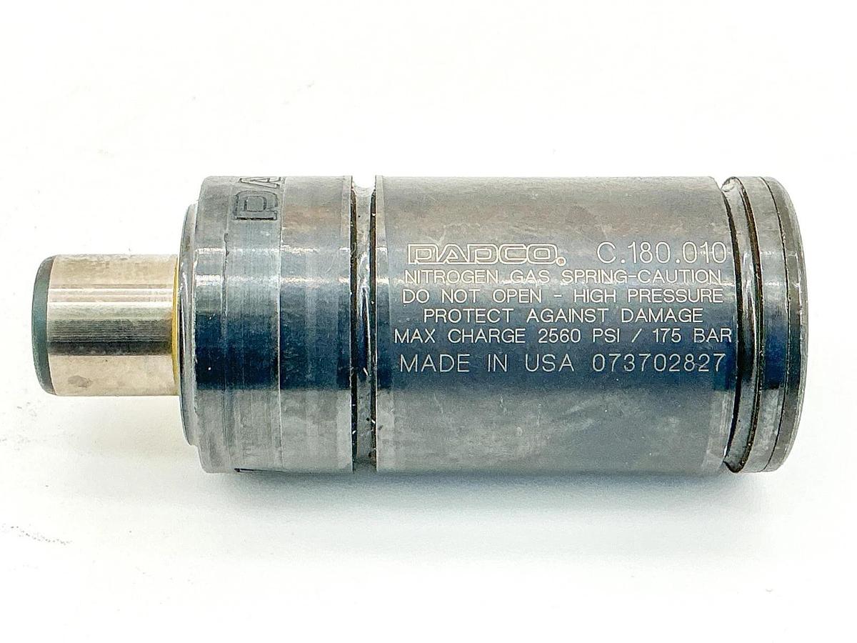 New DADCO C.180.015 Nitrogen Gas Spring 2560PSI 175Bar .15" Stroke - No Box