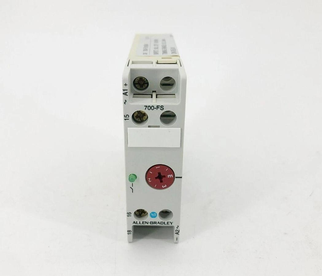 New Allen Bradley 700-FS16BA1 Ser. A Timing Relay 250VAC 3A 0.15-3min On-Delay
