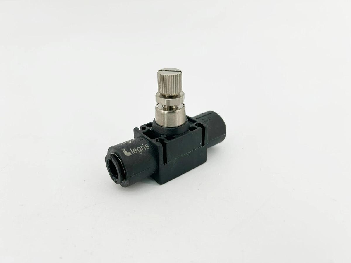 New Lawson Legris 62252 Inline 1-Way Flow Control Regulator 10 x 10mm 145psi