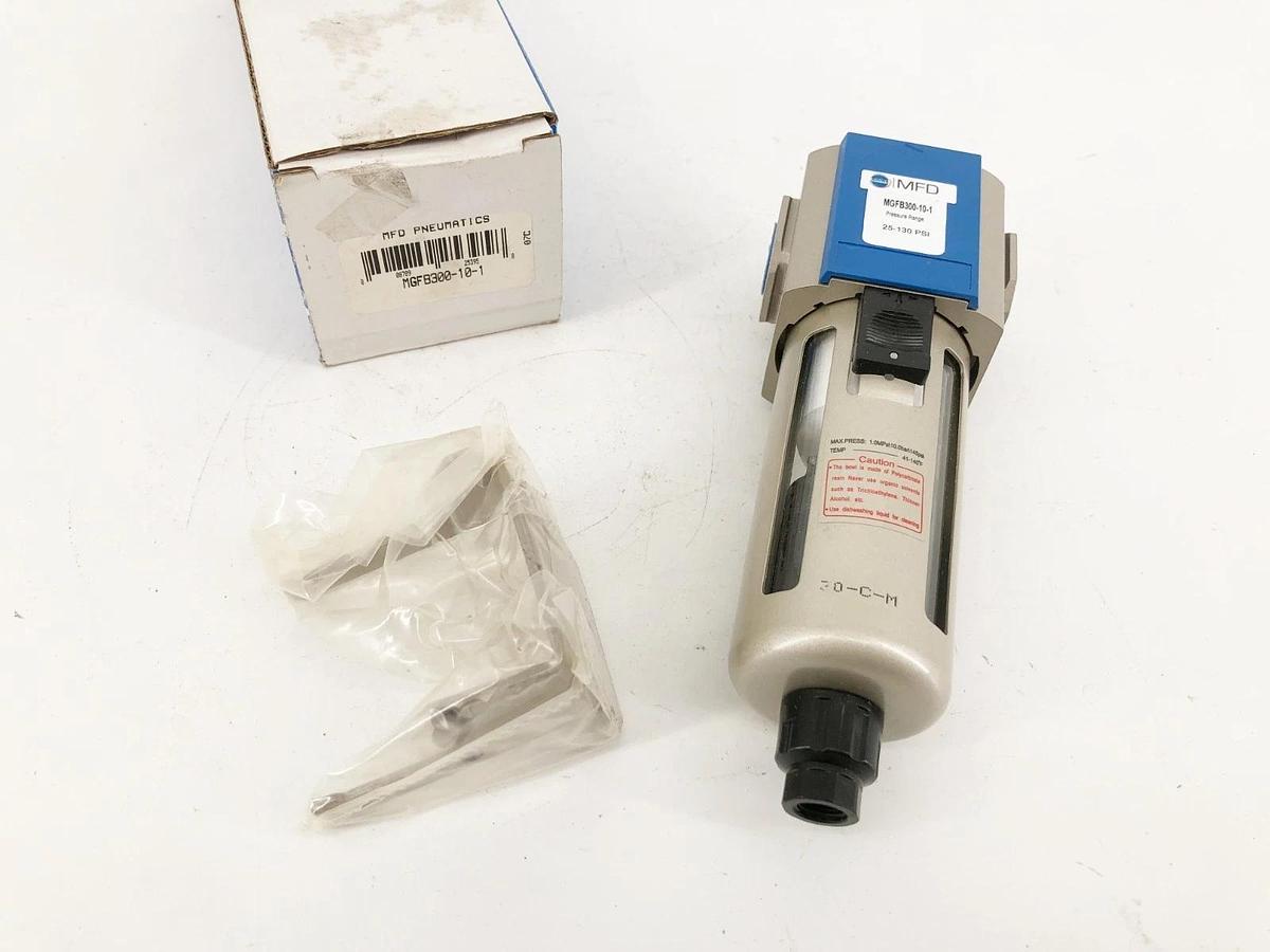 New Bimba MGFB300-10-1 Coalescing Filter 5 Micron 3/8" NPT 25-130psi