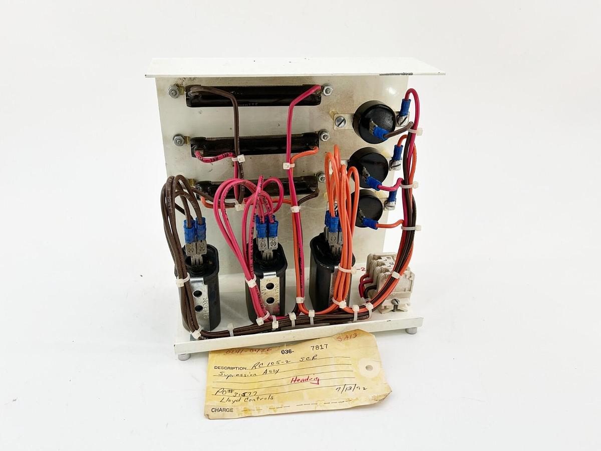 New Lloyd Controls RC-105-2 SCR Suppression Assembly 320V