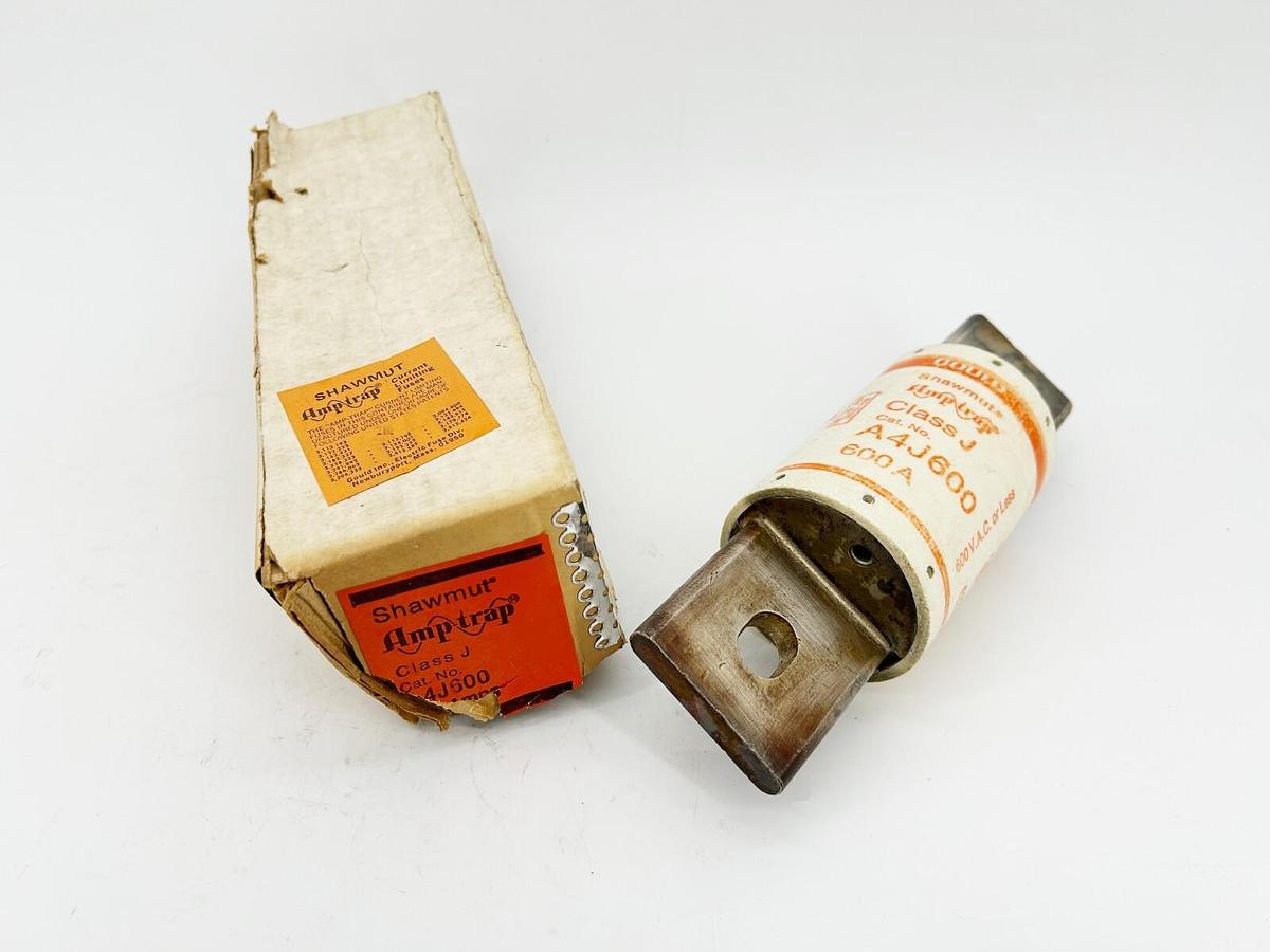 New Gould Shawmut A4J600 Fast Acting Dual Element Fuse 600A 600V Class J