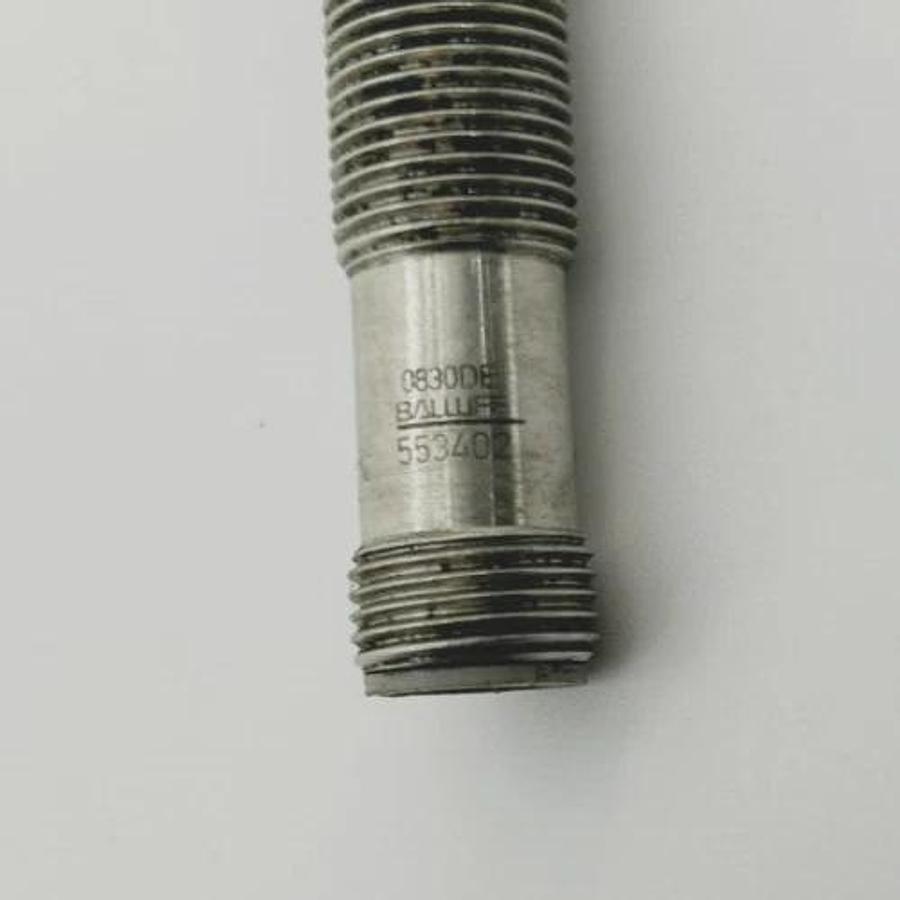 Used Balluff 553402 Inductive Sensor, 2mm Range