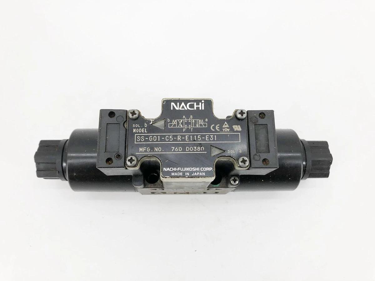 New Nachi SS-G01-C5-R-E115-E31 Directional Control Valve 760 D0380 - No Box
