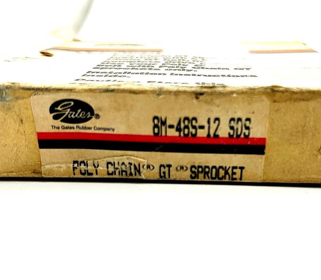 New Gates 8M-48S-12 SDS Poly Chain GT Sprocket 1126-1048