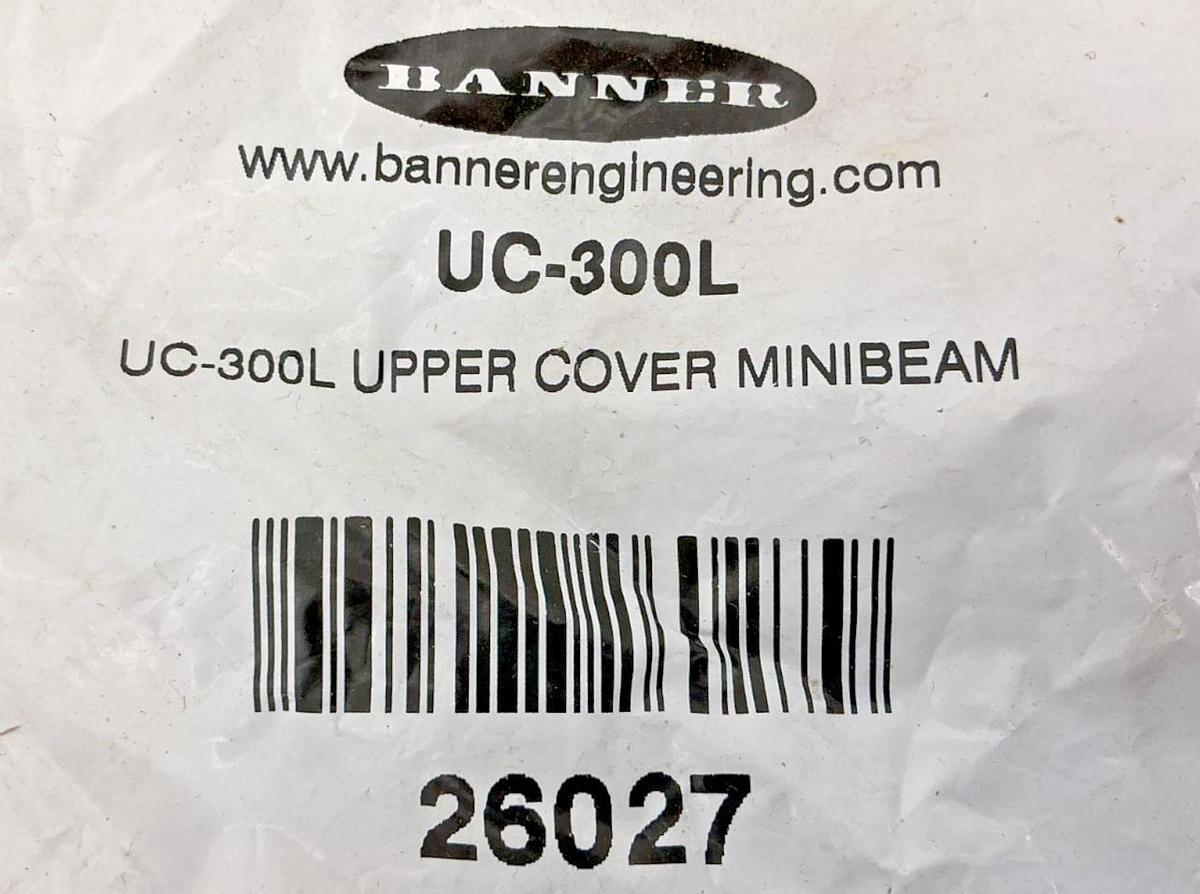 Lot of 2 New Banner UCL-300L Upper Cover Minibeam 26027