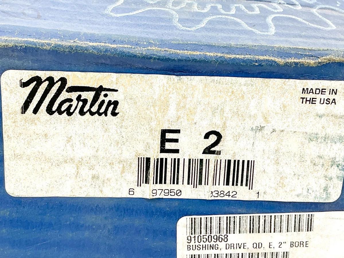 New Martin E2 Quick Disconnect Bushing 2" Bore