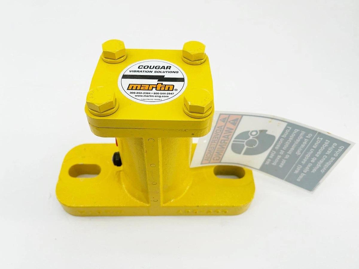 New Cougar Vibration AP5-200-Y Impacting Pistion Vibrator 5000 Series Yellow