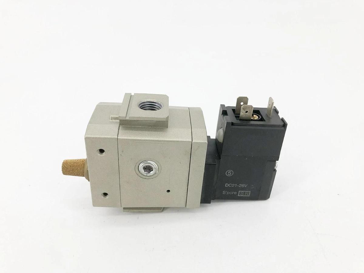 New SMC NAV2000-N02-5DZ Start Up Valve 24VDC 1/4"NPT