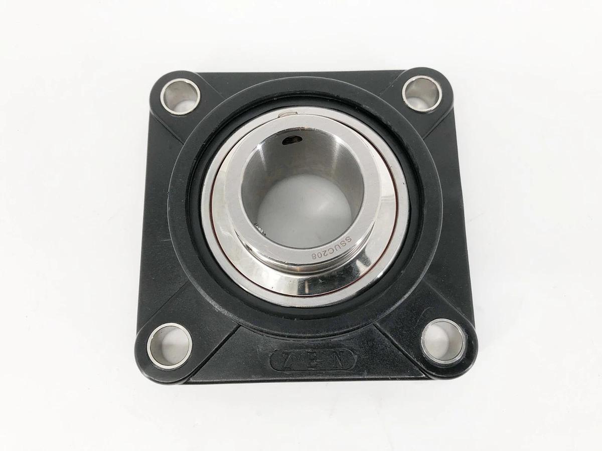 New ZEN F208 Flange Mounted Bearing SSUC208 40mm ID - No Box
