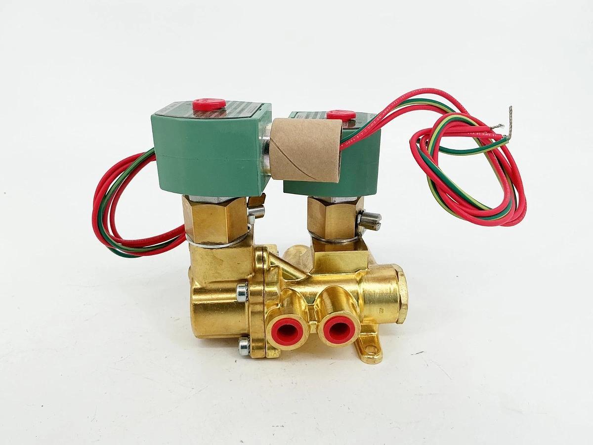 New Asco 8344G044MO 24VDC Solenoid Valve 125PSI 1/4" Pipe 10.6W