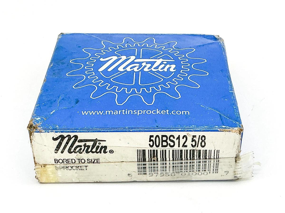 New Martin 50BS12 5/8 Bored to size Sprocket 5/8" Bore