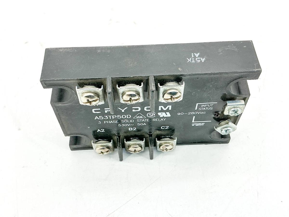 New Crydom A53TP50D Solid State Relay 3PH 530V 50A - No Box