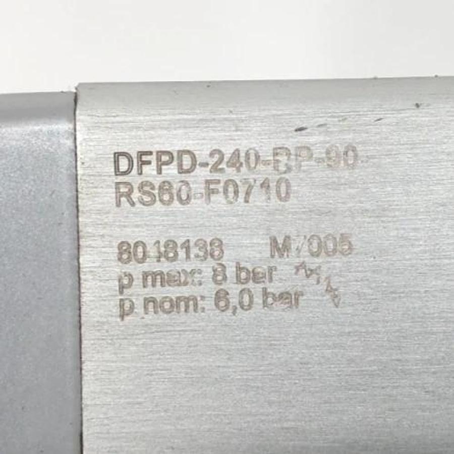 Used Festo DFPD-240-RP-90-RS60-F0710 Semi-Rotary Drive 8 bar 8048138