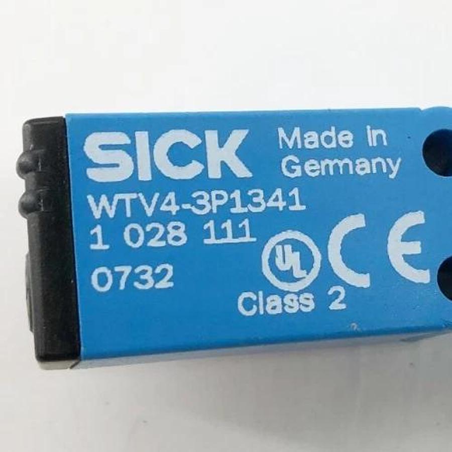 New Sick WTV4-3P1341 Photoelectric Sensor 1028111 - No Box
