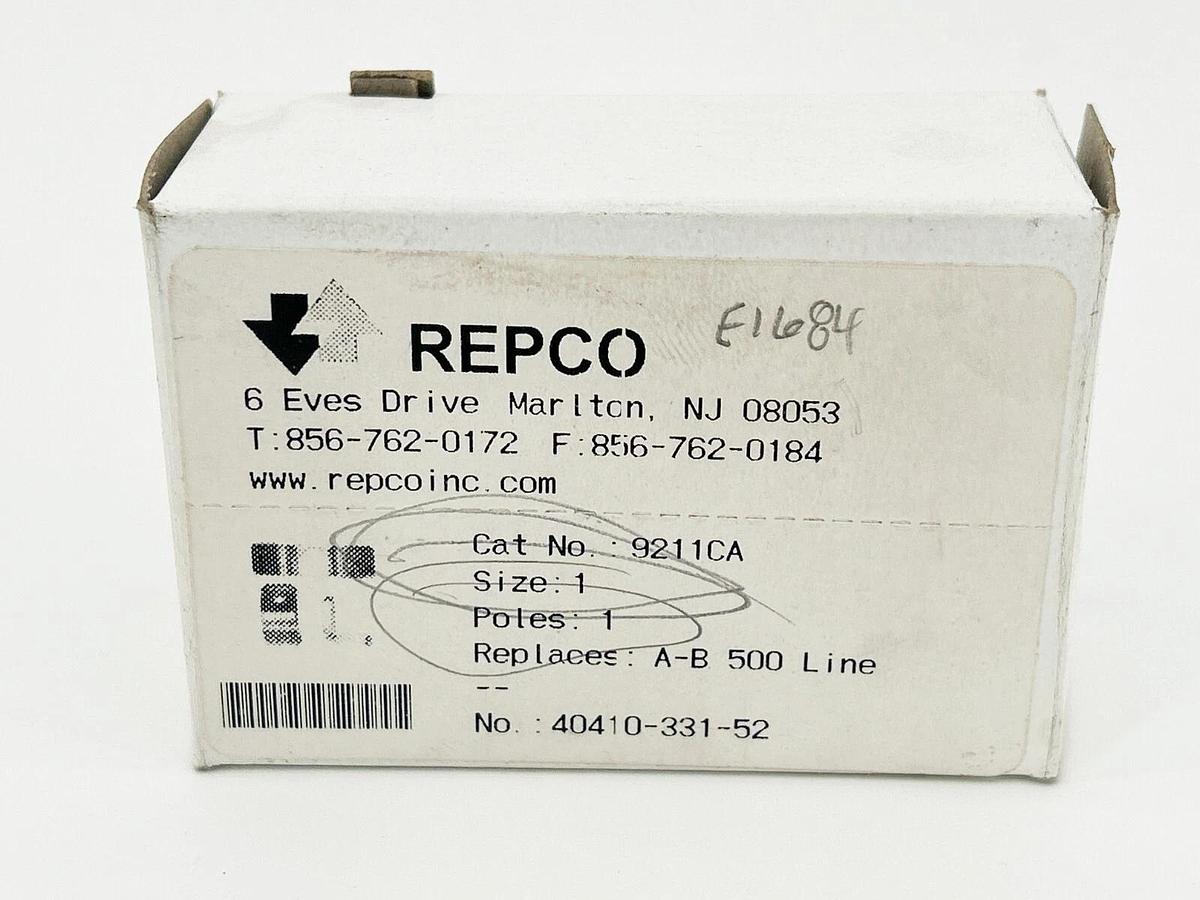 New Repco 9211CA Contact Kit Size 1 Single Pole Replacment for A-B 40410-331-52