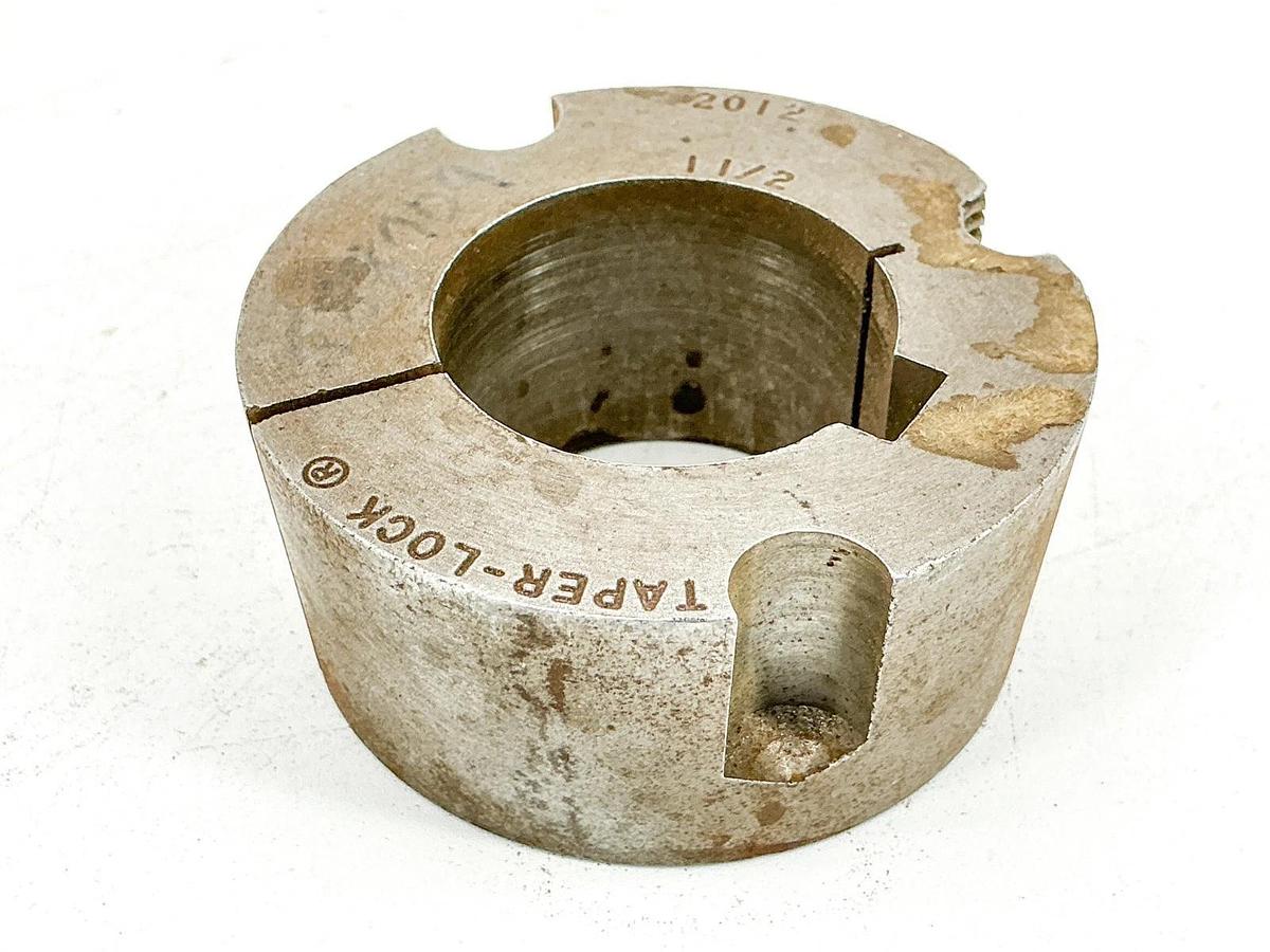 Used Lot of 2 2012-1-1/2 Taper-Lock Bushing 1-1/2" Boore