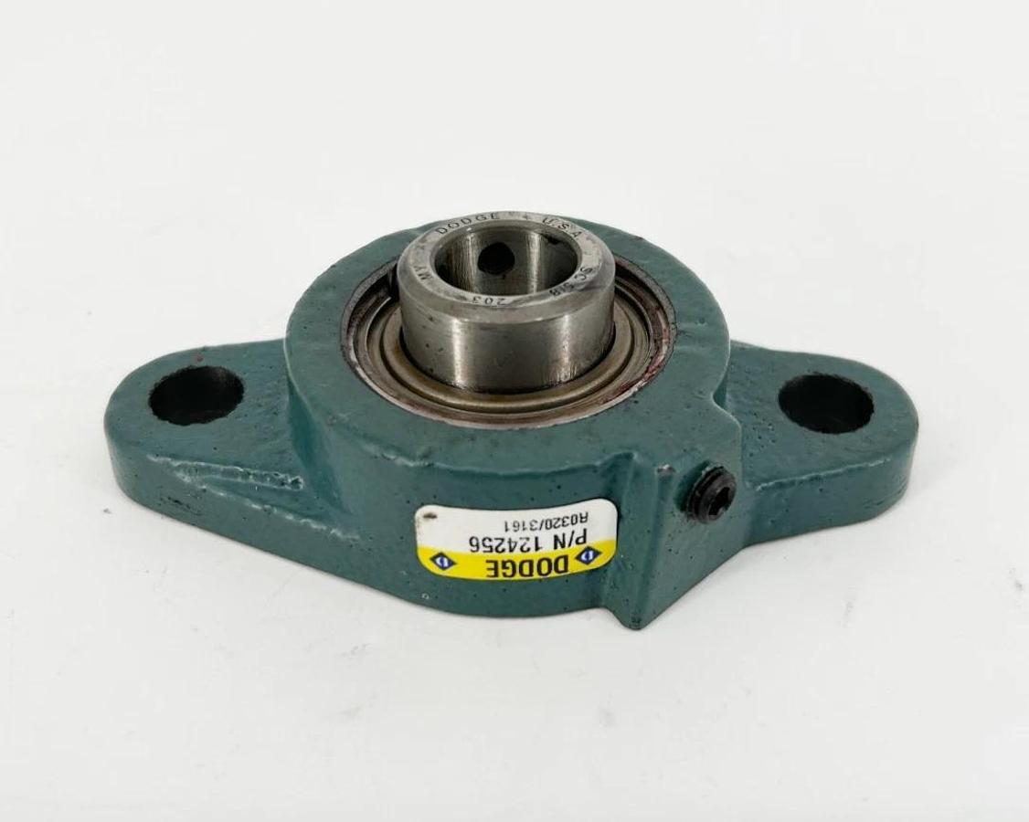 New Dodge F2B-SC-010-NL 124256 Flange Mount Bearing 2-Bolt 5/8" Bore - No Box
