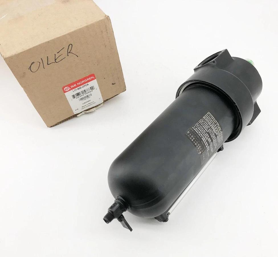 New IMI Norgren L17-800-OPDA Oil Fog Lubricator 1" NPT 250psig