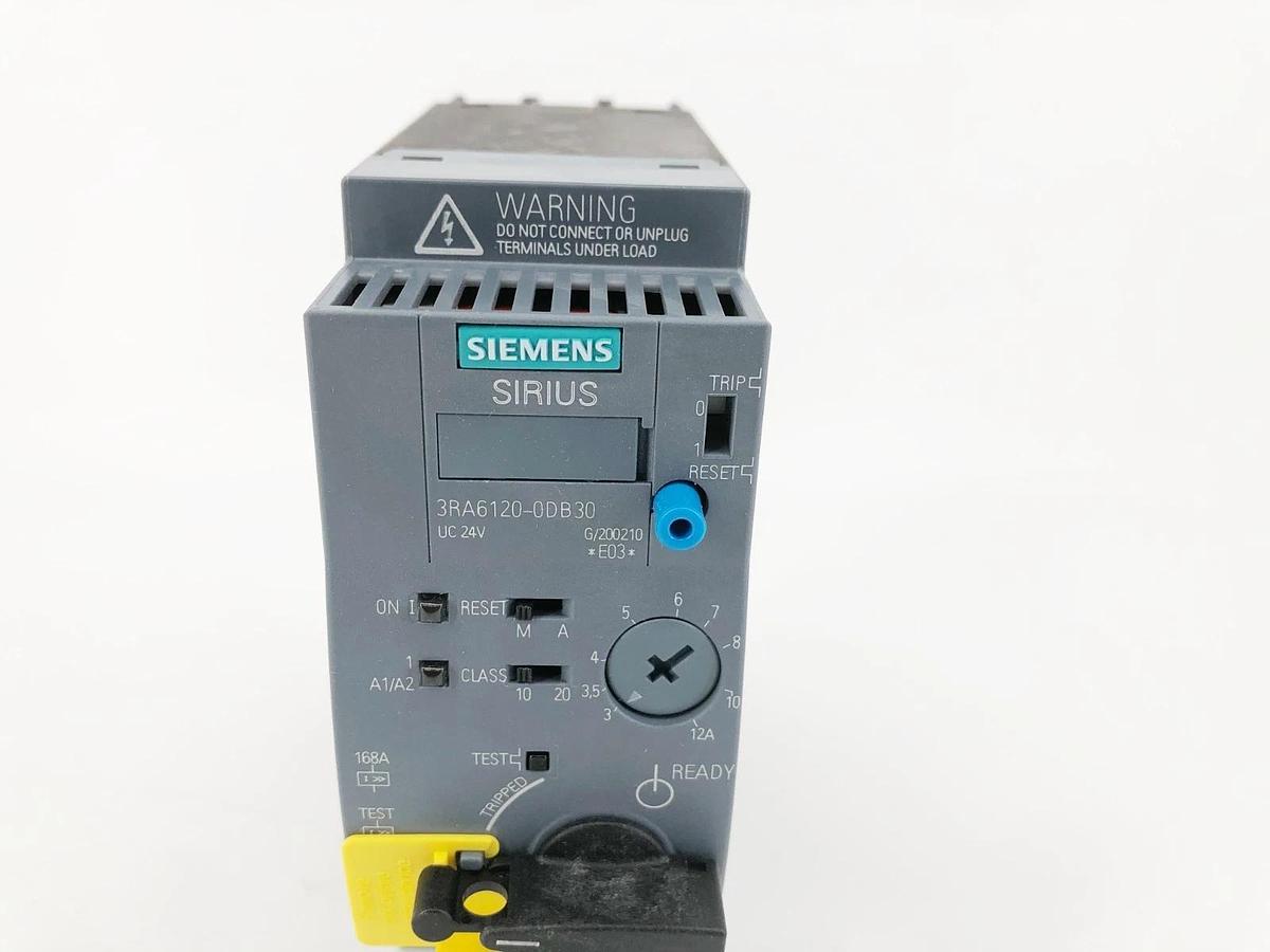 New Siemens 3RA6120-0DB30 Compact Load Feeder 690V 24VAC/DC 3-12A