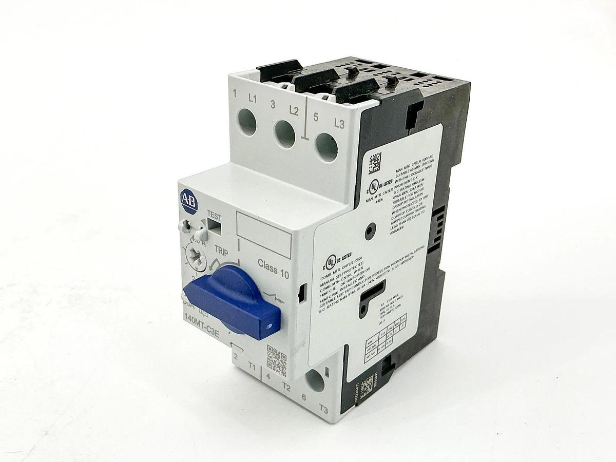 New Allen Bradley 140MT-C3E-B40 Motor Protector Breaker 2.5-4A 690V Ser.A