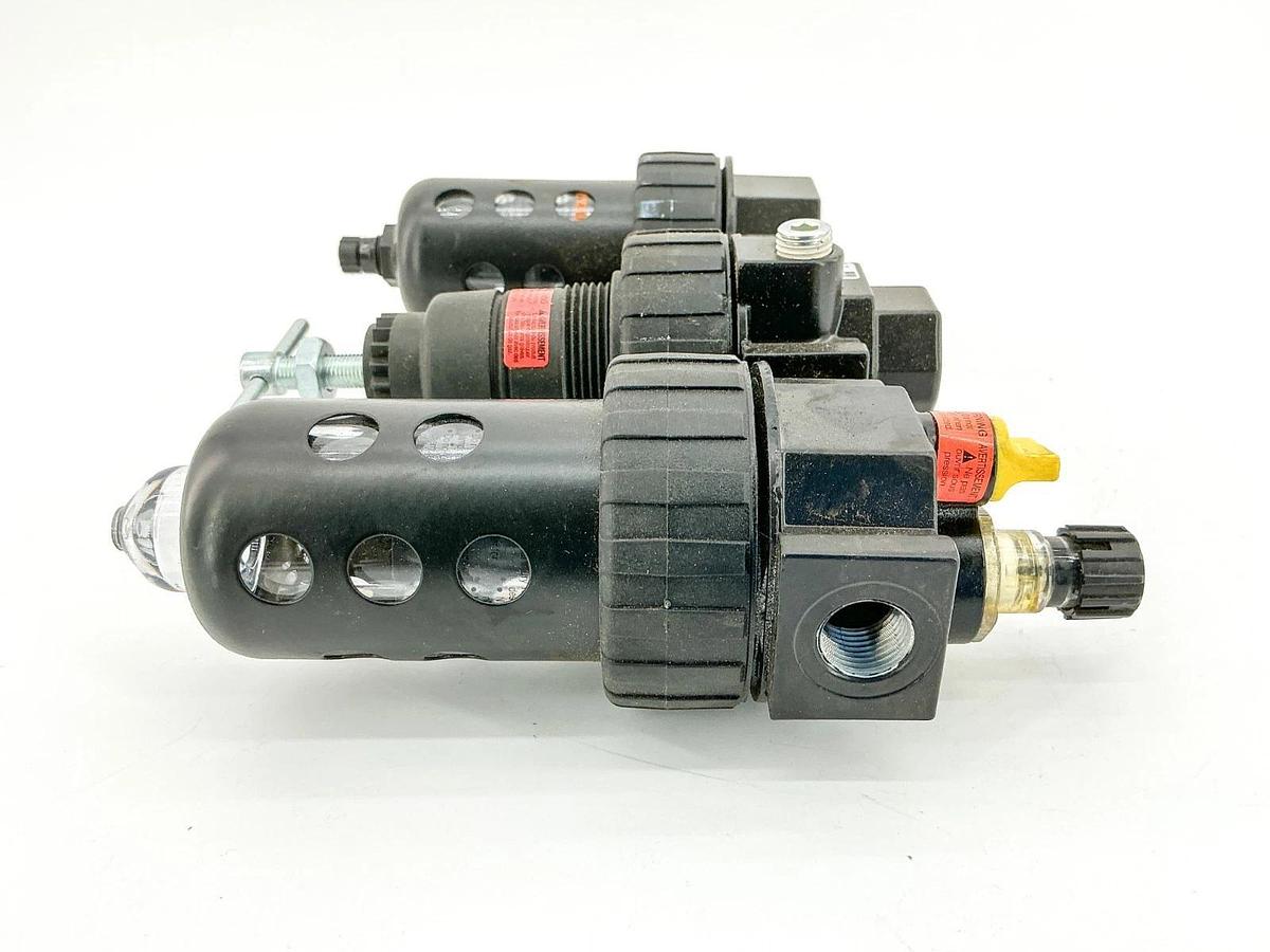New Parker 16A2C00008 Pneumatic Filter 3 Piece Combo 150PSI 125F - No Box