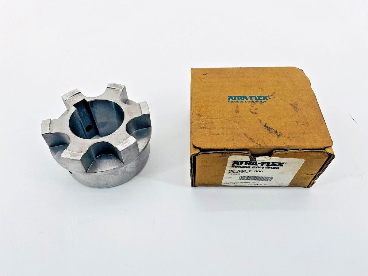 New Atra Flex M2 HUB 2.000 Flexible Coupling Hub 2in Bore