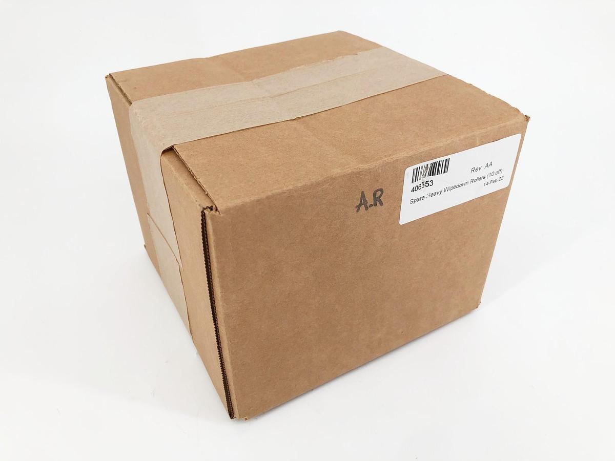 New Videojet 406553 Spare Heavy Wipe Down Rollers (10 off) Rev AA Sealed Box