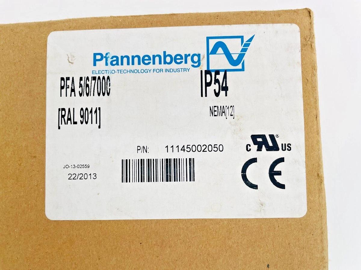 New Hubbell Wiegmann WPFA50/60BK Exhaust Grille and Filter Black 11145002050