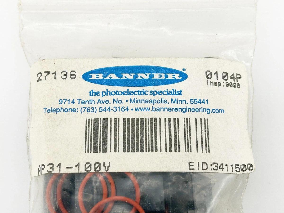 New Banner 27136 Mini Beam Apeture Vertical Slotted Replacement Kit AP31-100V