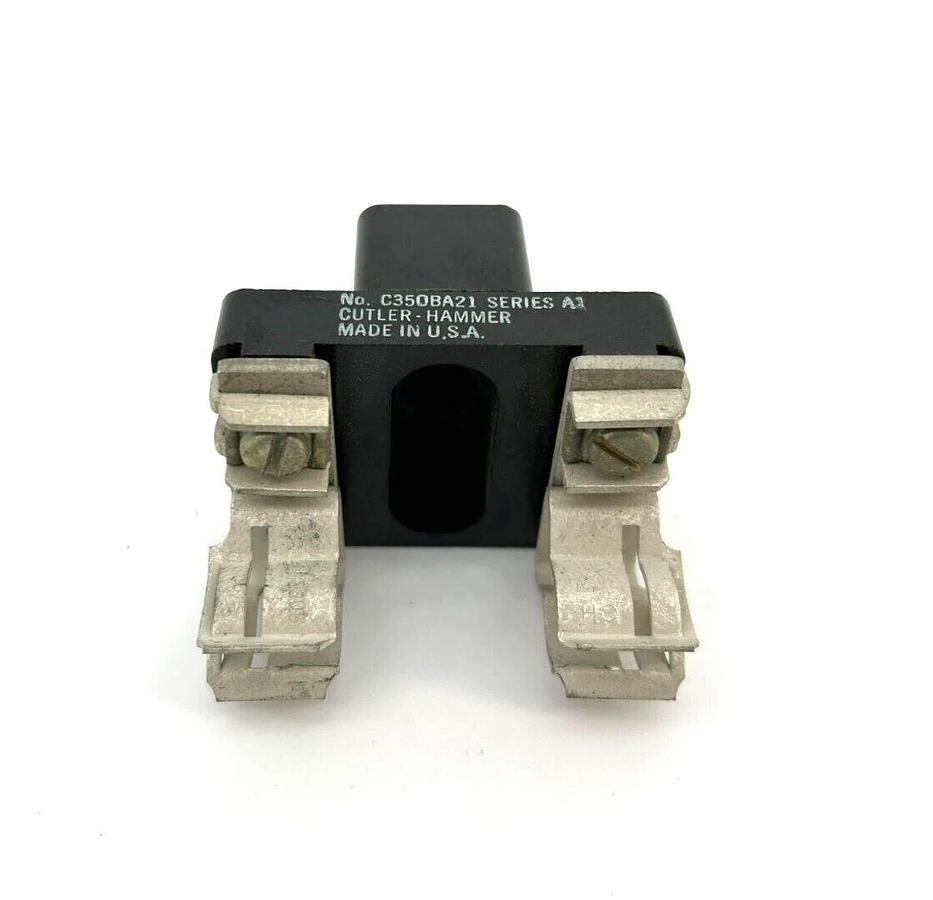 Lot of 3 New Eaton Cutler-Hammer C350BA21 Fuse Blocks, 30A, 250V, 1 Pole