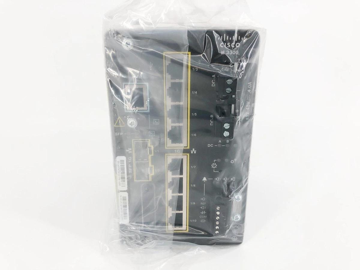 New Cisco IE-3300-8T2S-E Industrial Ethernet Switch 8-Port - No Box