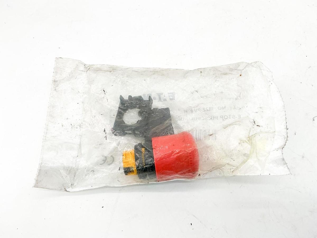 New Eaton M22-PV-K01 Emergency Stop Button Red 600V