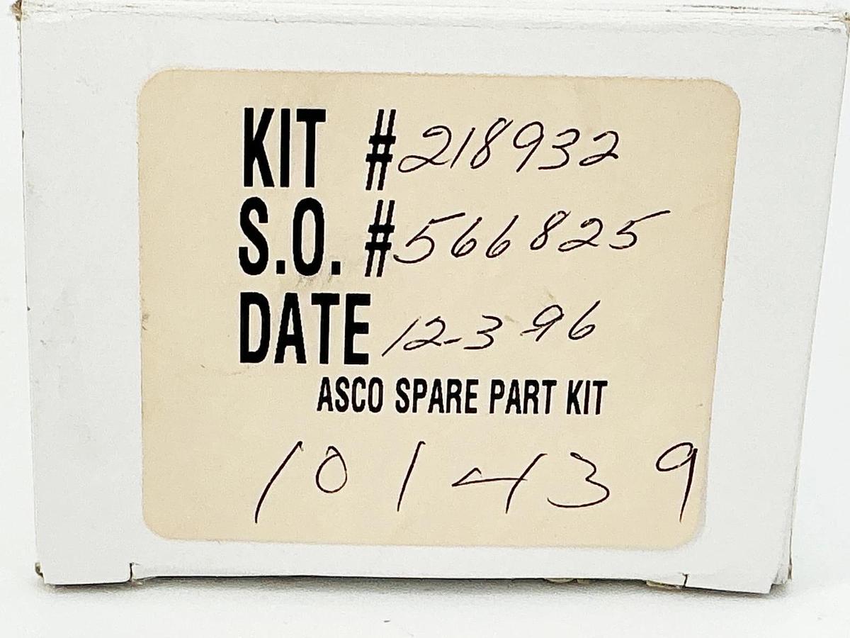 New Box of 5 Asco 218932 Solenoid Valve Clip