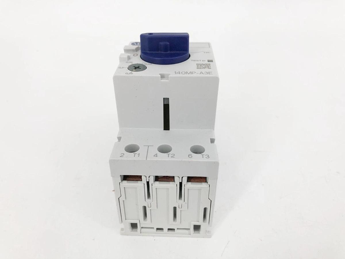 New Allen Bradley 140MP-A3E-A40 Motor Protector Breaker 0.25-0.4A - No Box