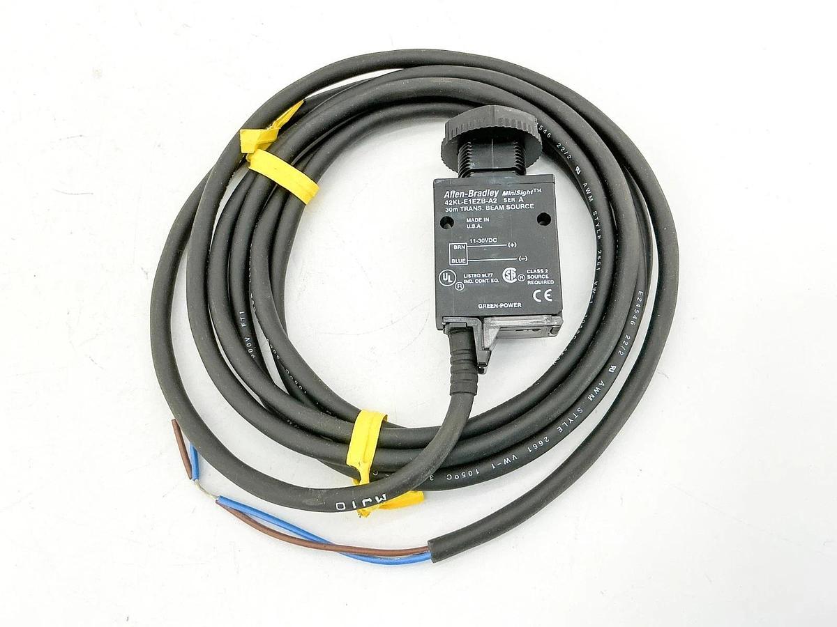 New Allen Bradley 42KL-E1EZB-A2 Beam Source Sensor 30VDC Ser.A - No Box