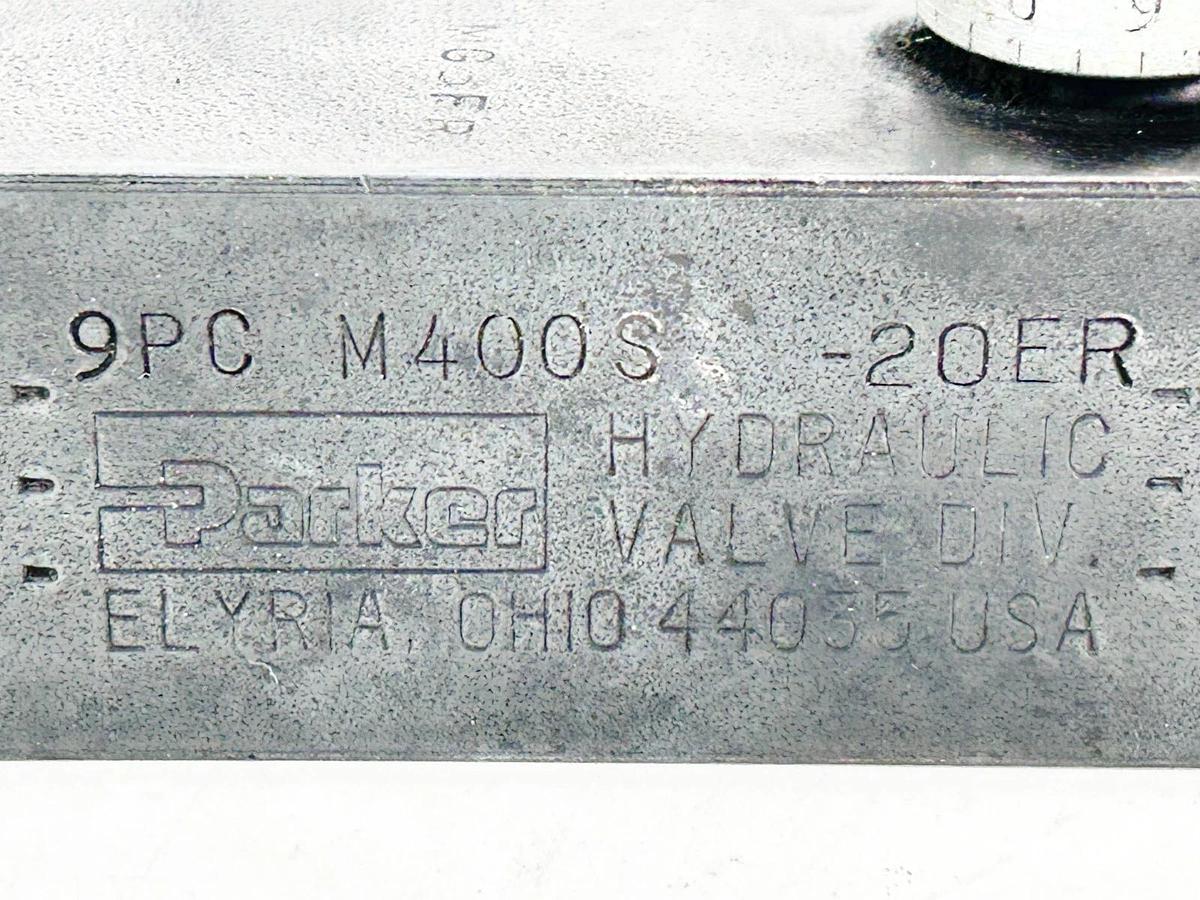 Used Parker M400S Hydraulic Control Valve 3000PSI 207Bar 3GPM 11LPM