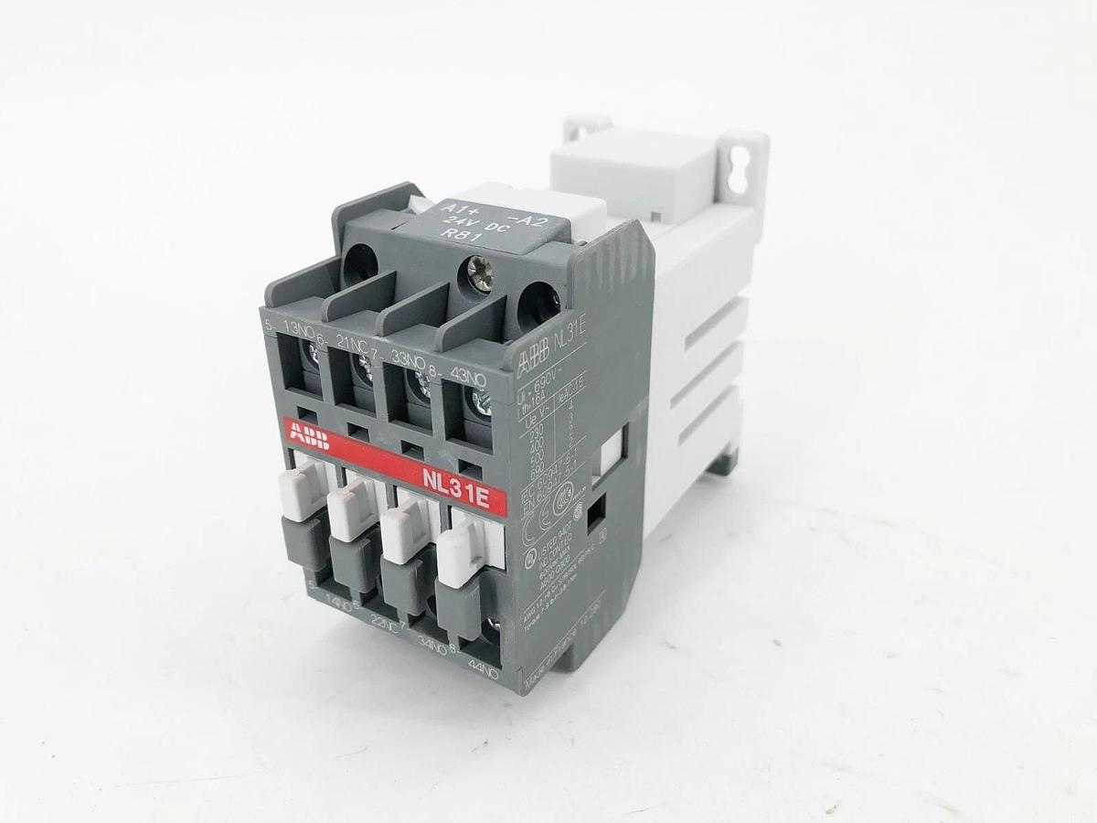 New ABB 1SBH143001R8131 Contactor Relay 24VDC NL31E