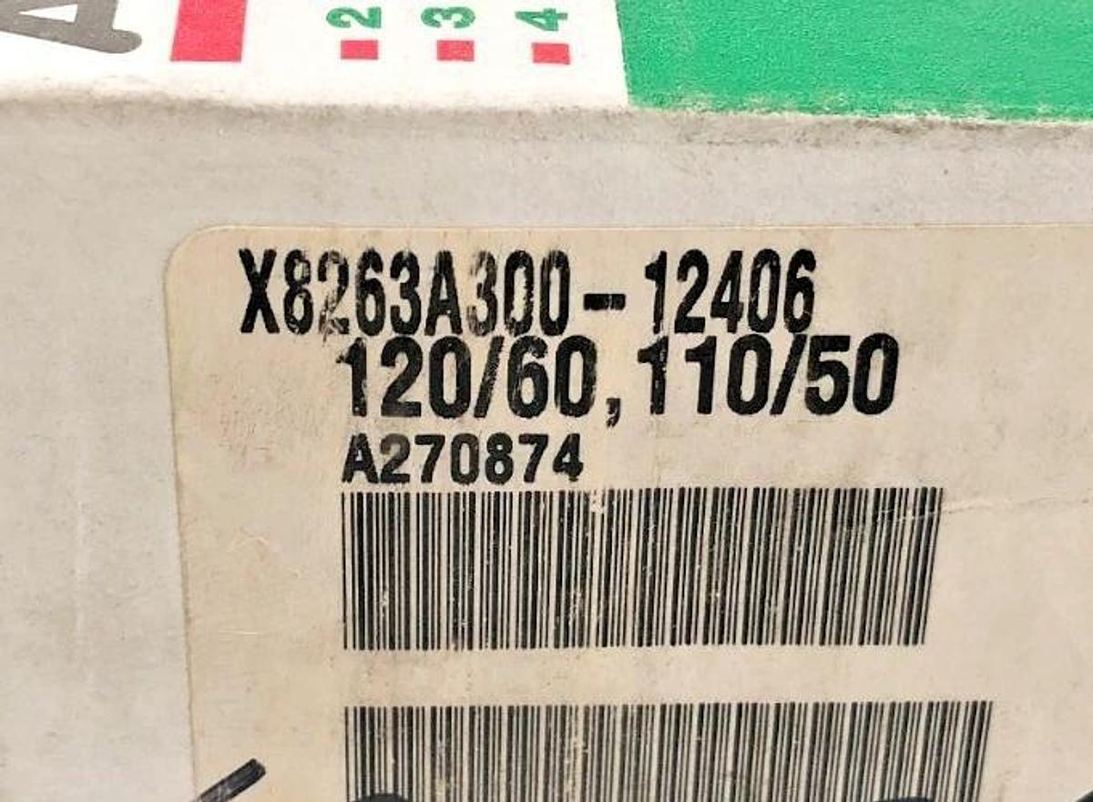 New Asco X8263A300-12406 Solenoid Valve 120/60 110/50 1/4" NPT