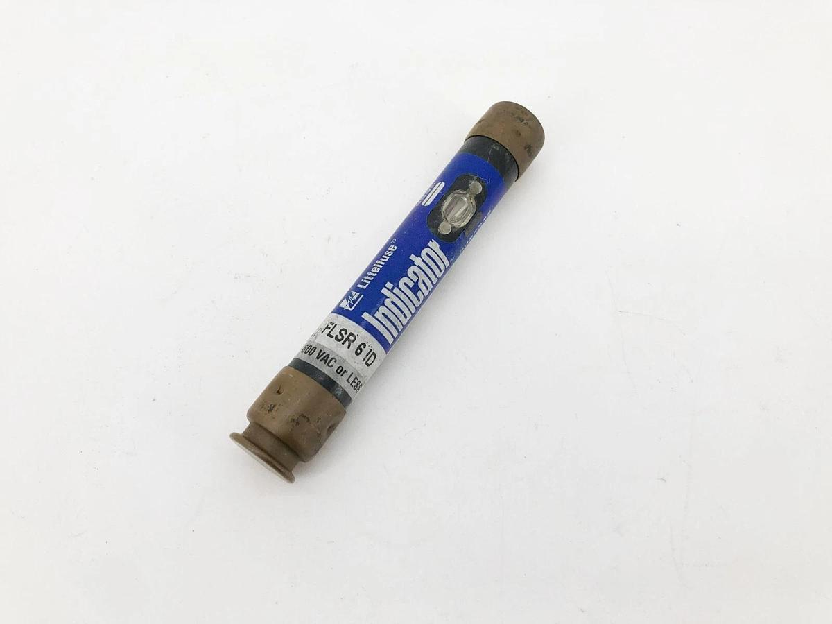Lot of 2 New Littelfuse FLSR6ID Indicator Fuses 600V 6A